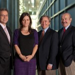 James Potter, Rebecca Skloot, Dr. Daniel Ford and Dr. Roland Pattillo