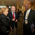 Dr. and Mrs. Pattillo and Dr.  M. Chris Gibbons of the Urban Health Institute, JHSPH