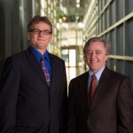 Keynote speaker and author David Ewing Duncan and Dr. Daniel Ford