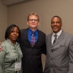 David Ewing Duncan with Ron and Hope Lacks