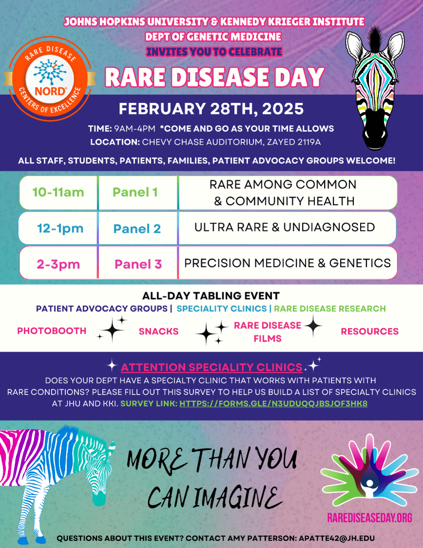 JH Rare Disease Day 2025