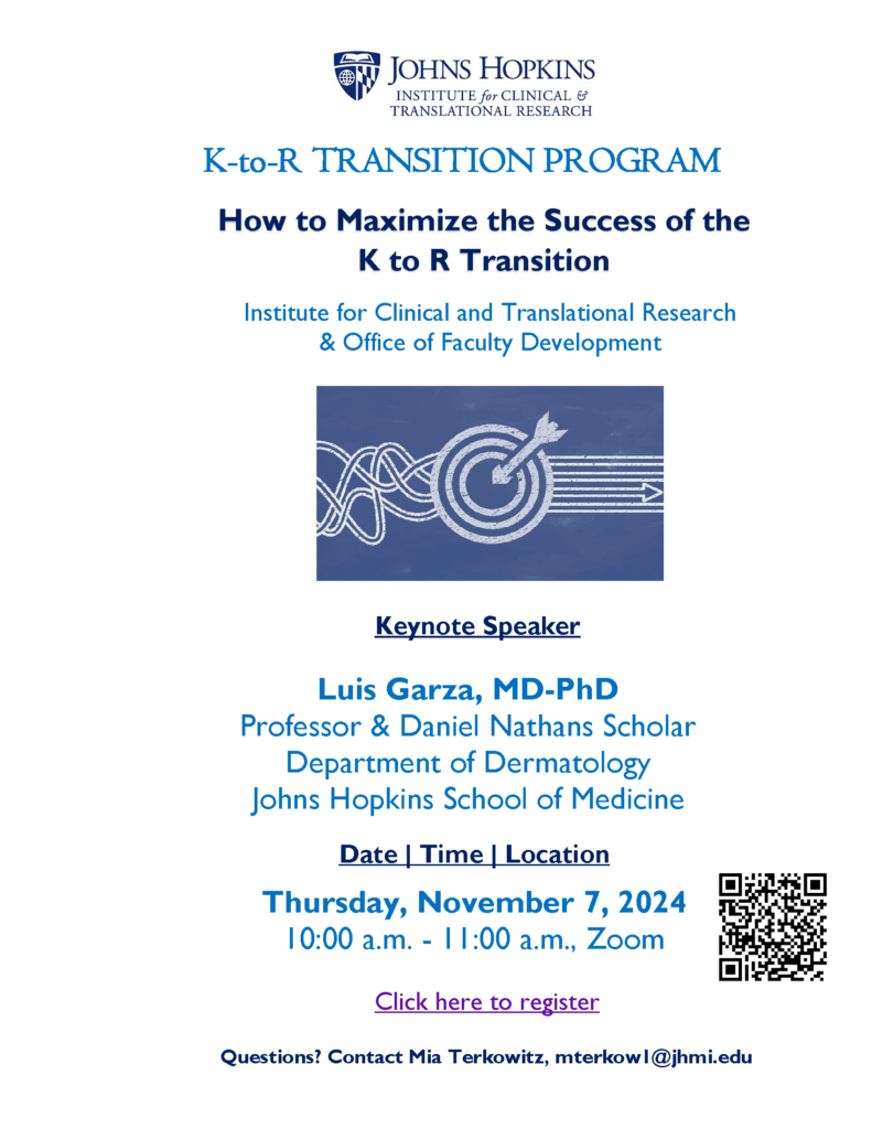 K-to-R Transition Program Seminar How to Maximize the Success of the K to R Transition