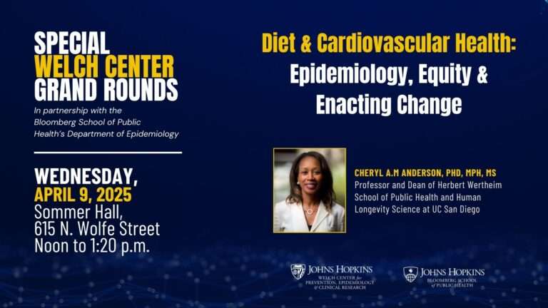 Welch Center Special Grand Rounds April 9, 2025